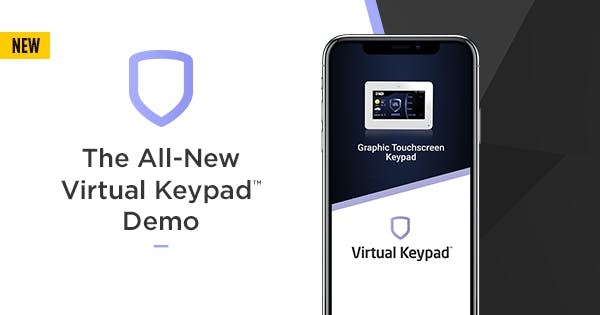 virtual keypad network setup